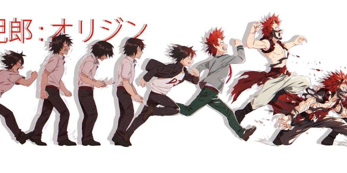 2048x613 My Hero Academia Bakugou X Kirishima Fanart – Free Download Wallpaper