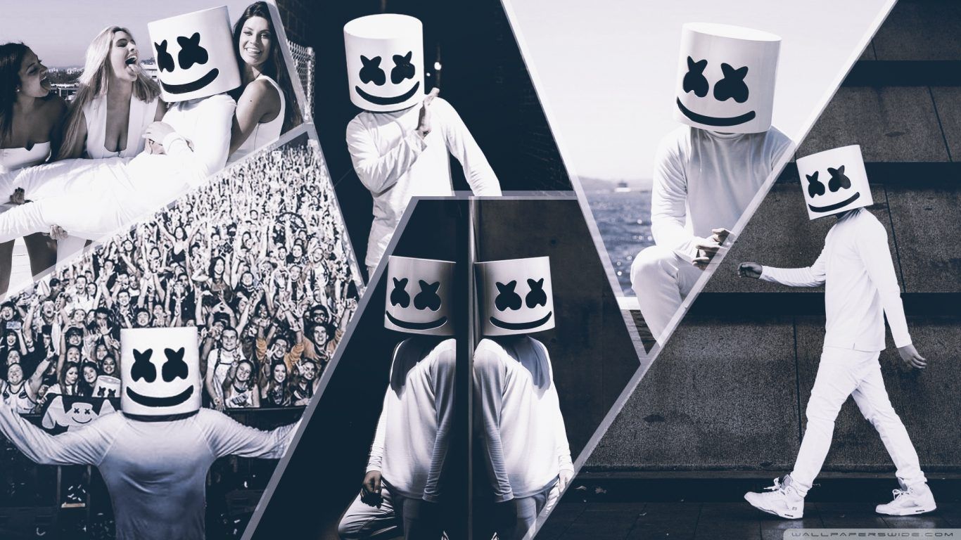 1366x768 Marshmello wallpaper hd Gallery