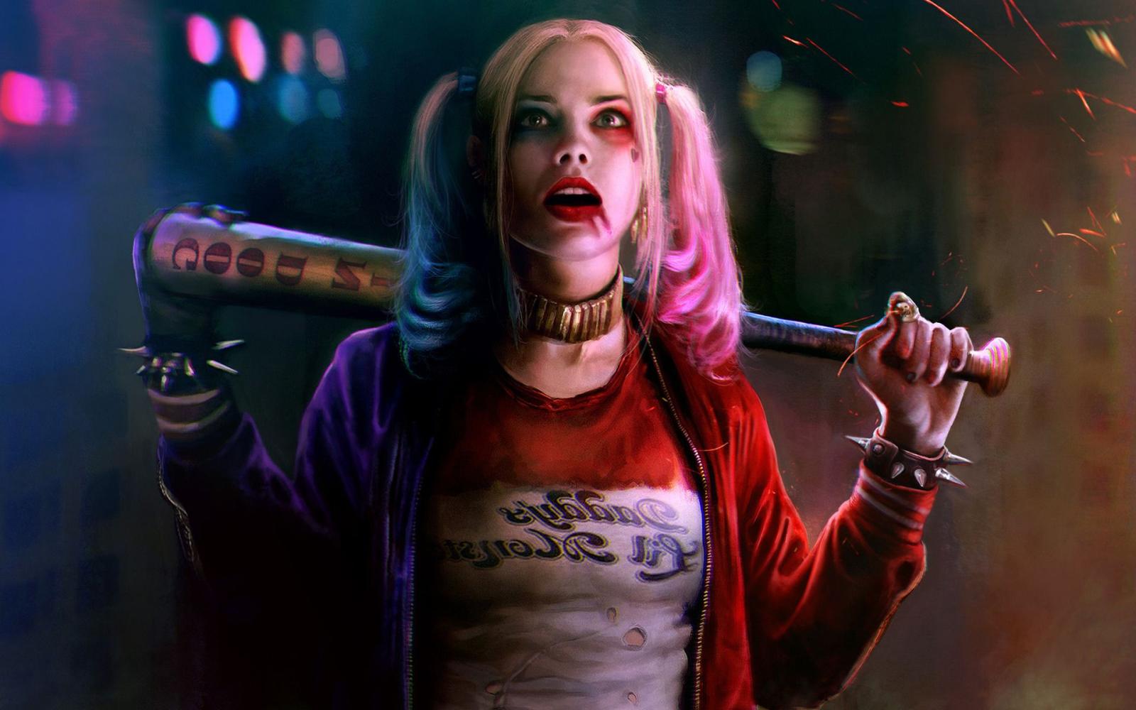 1920x1200 Margot Robbie, Harley Quinn, Suicide Squad, DC Comics Wallpapers HD