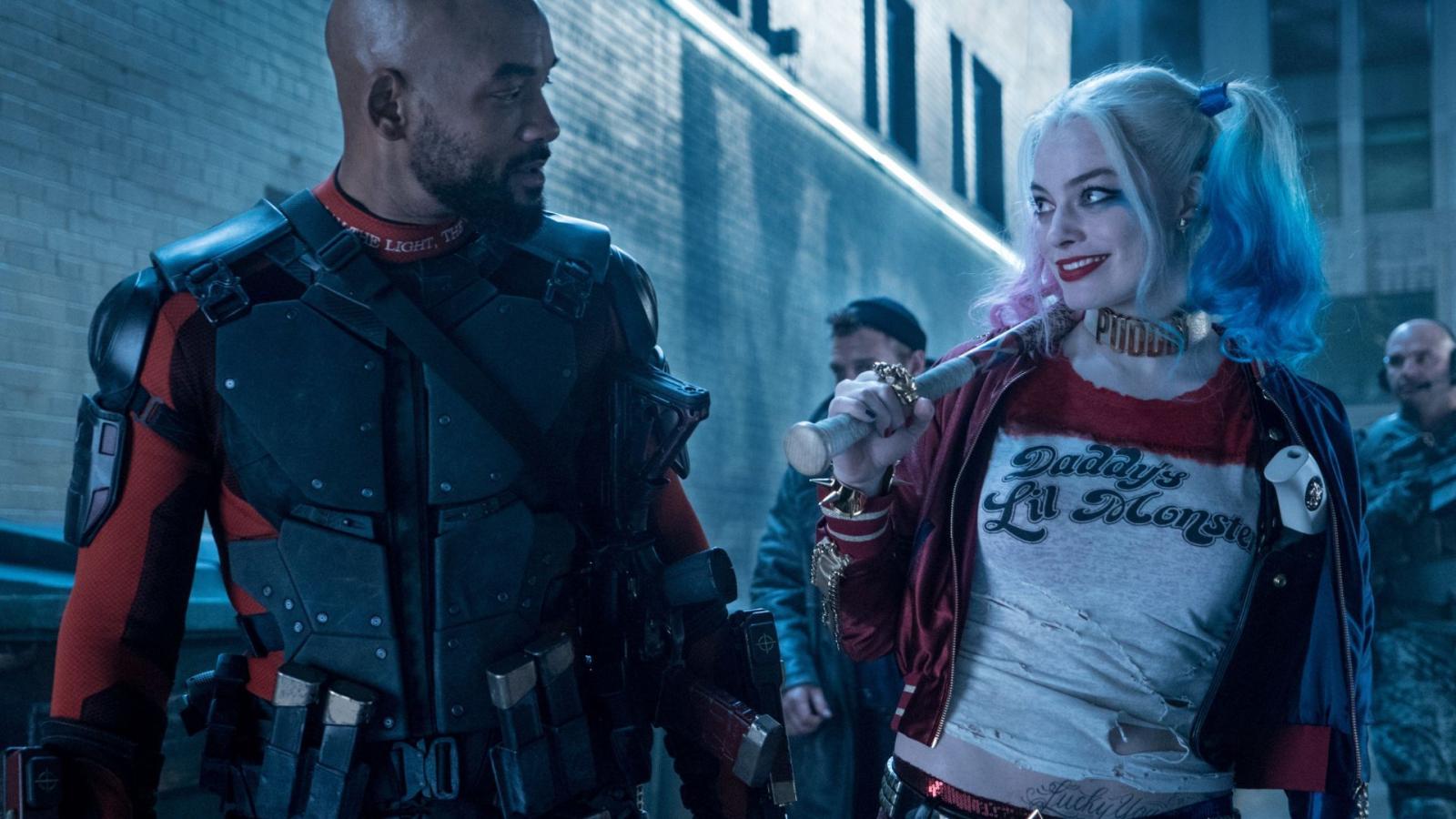 1920x1080 Wallpaper Suicide Squad, Harley Quinn, Margot Robbie, Will Smith