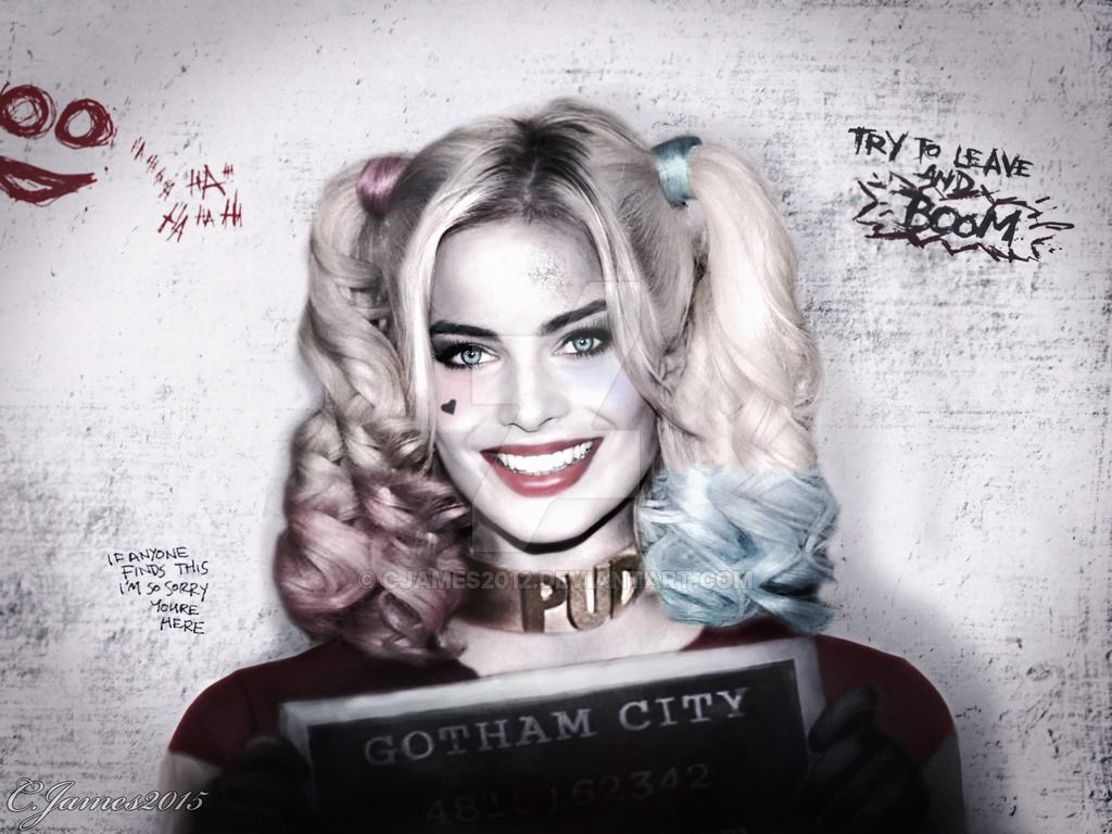 1024x768 50+] Margot Robbie Harley Quinn Wallpaper on WallpaperSafari