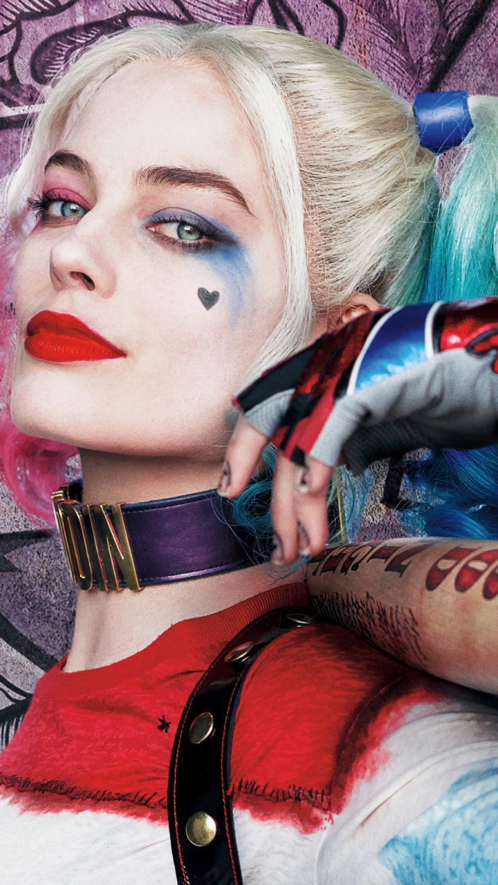 720x1280 Harley Quinn Margot Robbie Suicide Squad 4K 8K HD Wallpaper | HD