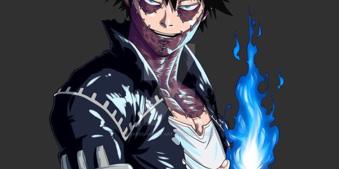 751x1063 COMMISSION* - DABI - My Hero Academia by Darko-simple-ART