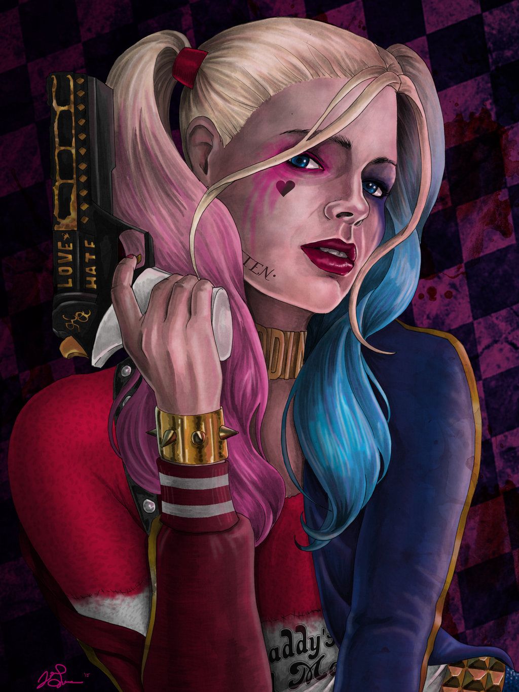 1024x1365 Free download Margot Robbie as Harley Quinn by JGiampietro