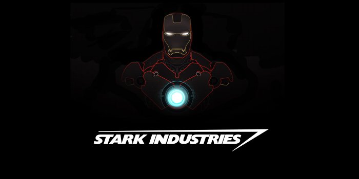 5120x2880 Wallpaper Iron Man, Stark Industries, Minimal, Dark, HD, 5K