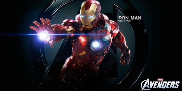 1920x1080 The Avengers – Iron Man Tony Stark N Black Background Wallpaper