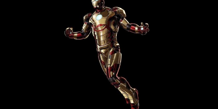 1920x1080 Iron Man Black Wallpapers