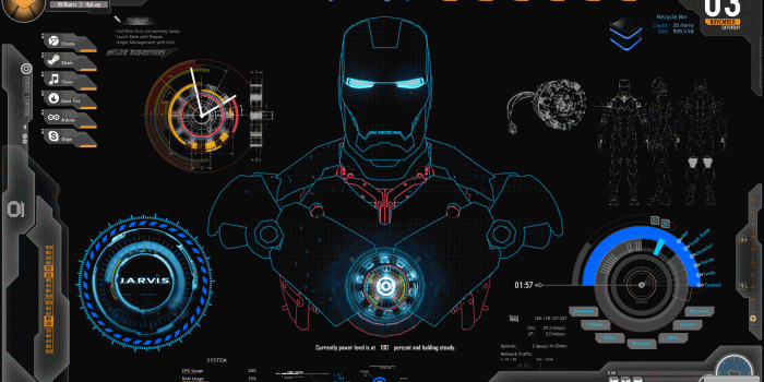 1920x1080 49+] Iron Man Jarvis Desktop Wallpaper on WallpaperSafari