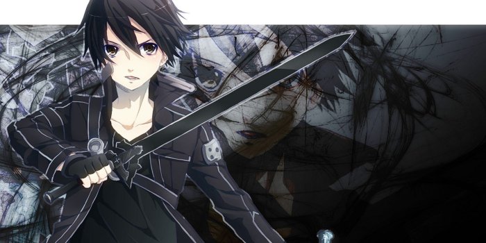 1920x1080 kirito | Male Anime Characters | Sword art online wallpaper, Sword