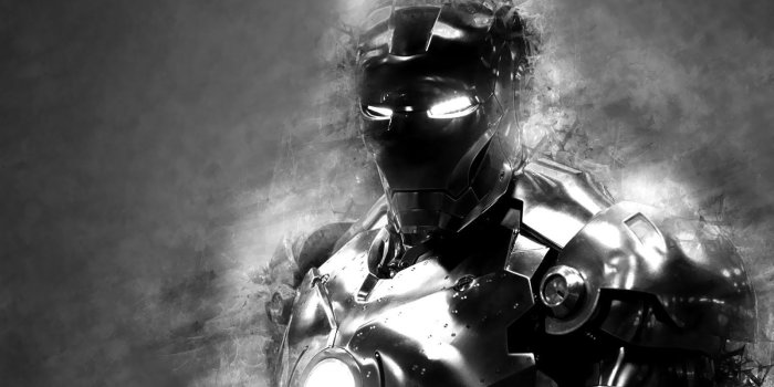 1600x1000 black and white photography | Iron Man 3 black and white Photos