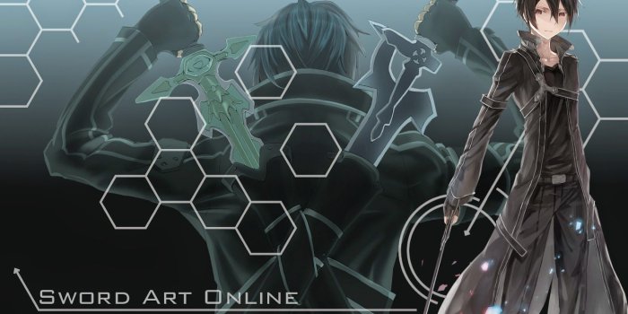 1600x1000 Wallpaper For Komputer: Kirito Sword Art Online Wallpaper