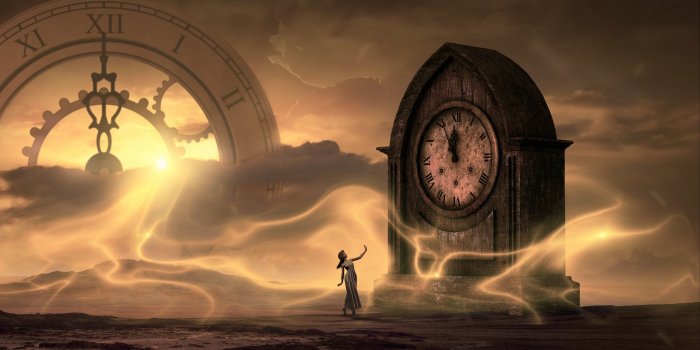 3840x2160 Fantasy Clock 4K wallpaper