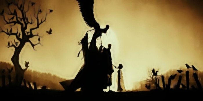 1600x800 My favourite wallpaper, 'and he welcomed death like an old friend