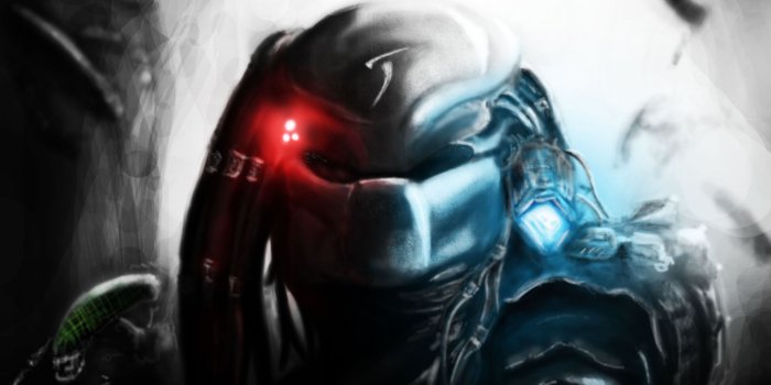 1920x1080 1920x1080 predator, symbol, laser, helmet, art, predator desktop
