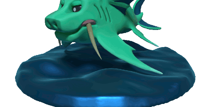 1080x1080 I made a 3D model of Duke Fishron! - gamingMeme
