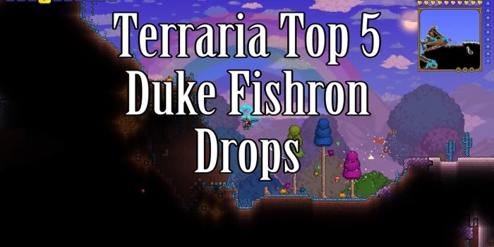 1920x1080 Terraria Top 5 Duke Fishron Drops | Terraria Countdown