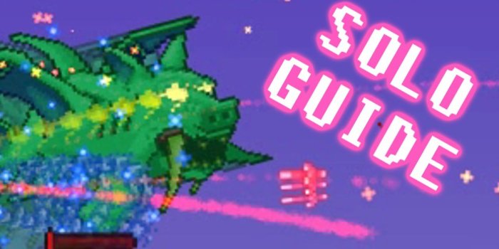 1280x720 HOW TO SOLO KILL DUKE FISHRON (Terraria 1.3 / 1.2.4)