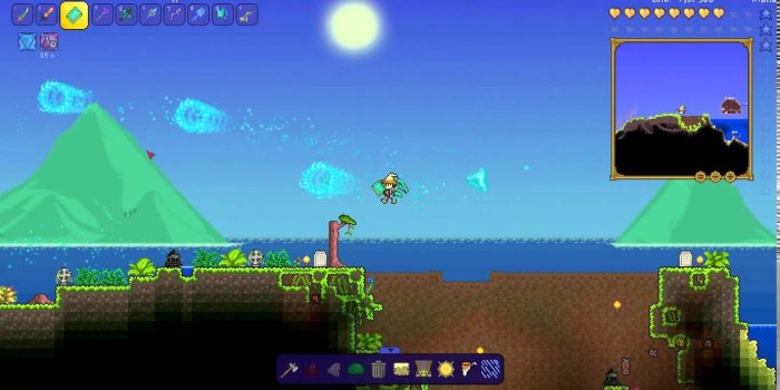 1366x768 terraria to the arena! ep 2- duke fishron!!!