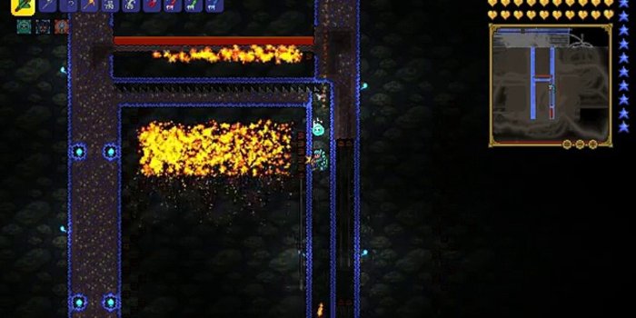 1920x1080 Terraria AFK Truffle Worm Farm (1.3 Duke Fishron bosses)