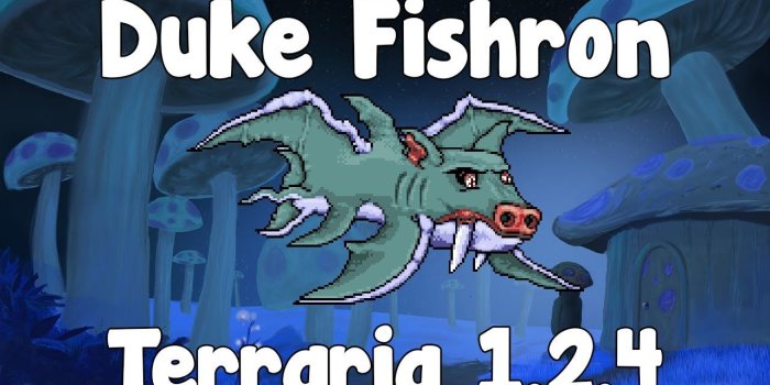 1280x720 Video - Duke Fishron & How to Summon! - Terraria 1.2.4 Guide New