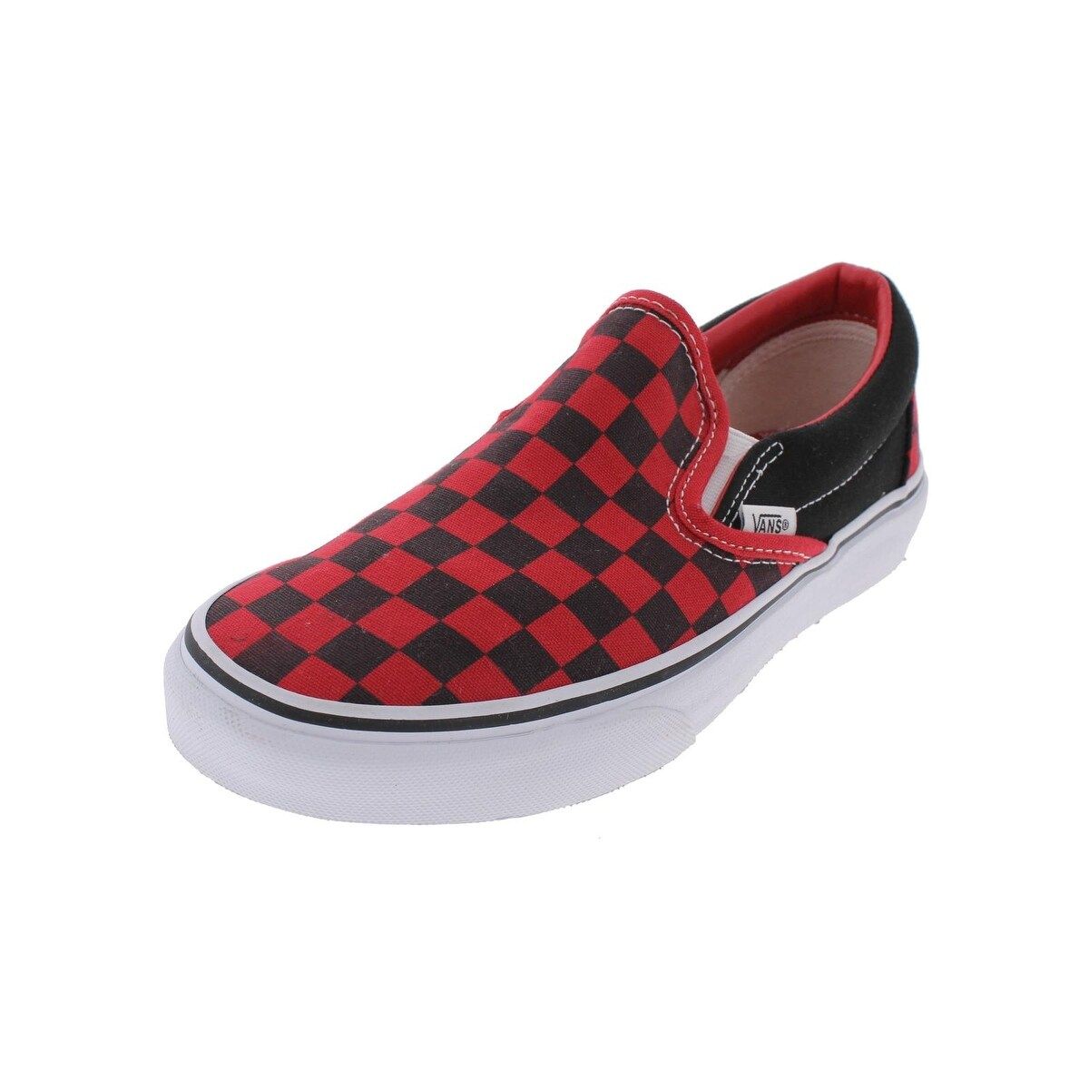 1200x1200 Vans Mens Classic Casual Shoes Checkered Loafer