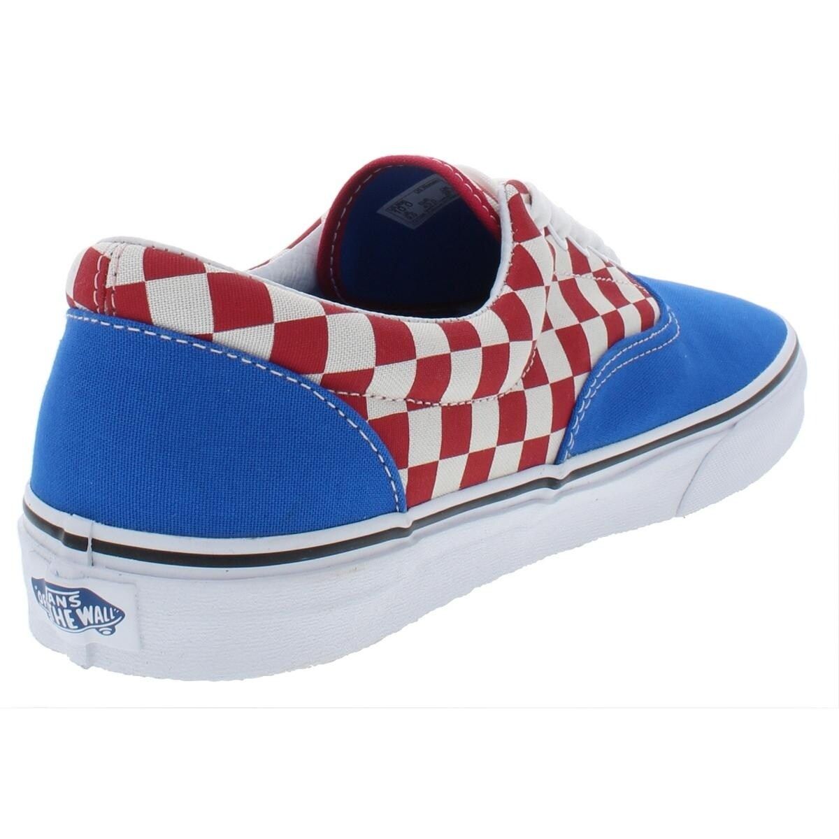 1200x1200 Vans Mens Era Fashion Sneakers Checkered Low Top