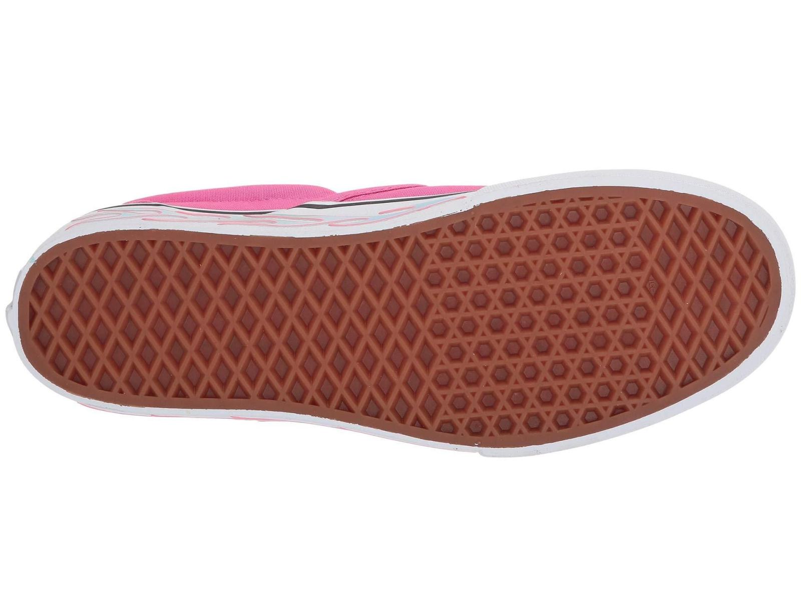 1920x1440 Vans Pink Classic Slip-on Platform ((sidewall Flame) Carmine Rose) Slip On  Shoes