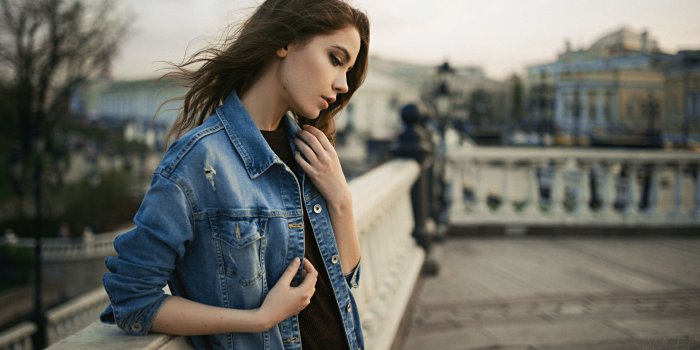 1920x1080 4512570 #standing, #model, #depth of field, #Ksenia Kokoreva, #women