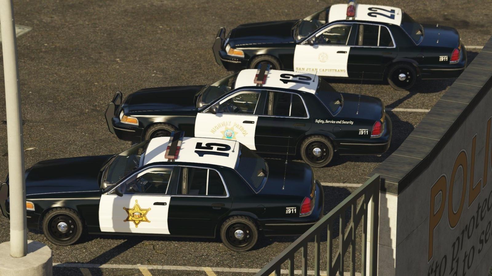 1920x1080 Orange County Sheriff | CHP | Black Interior | Realism - GTA5-Mods.com
