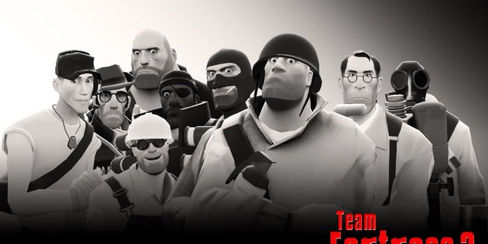 2560x1600 Download tf2 team fortress 2 sniper medic heavy scout spy HD