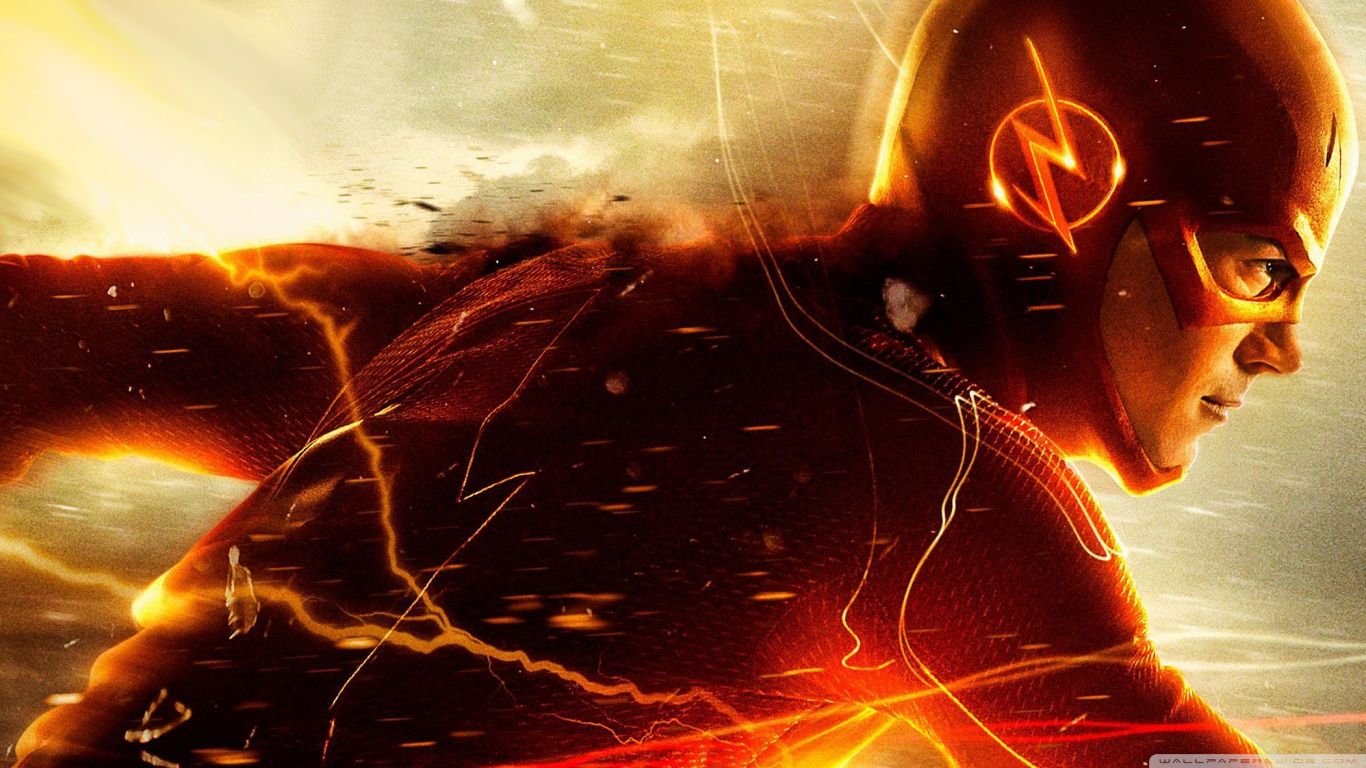 1366x768 The Flash CW ❤ 4K HD Desktop Wallpaper for 4K Ultra HD TV • Wide
