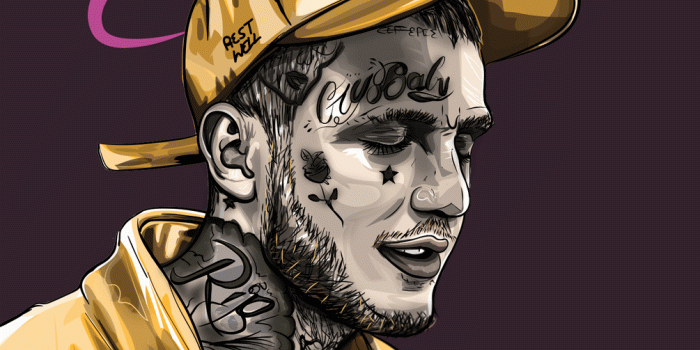 1005x1200 Lil Peep Cartoon Wallpapers