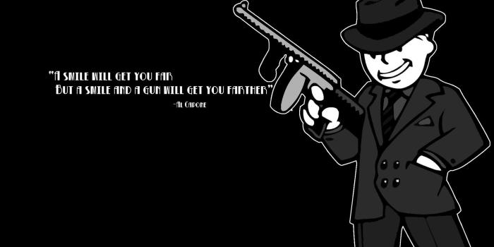 1920x1080 Quotes HD Wallpaper x | wallpapers | Fallout wallpaper, Funny gun