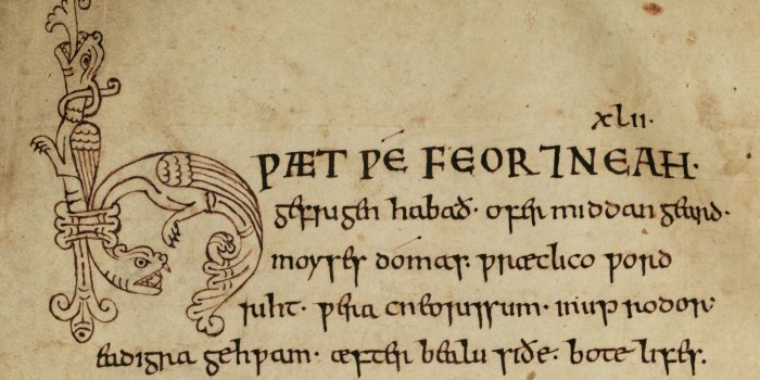 1600x900 Old English heroic poetry - The British Library