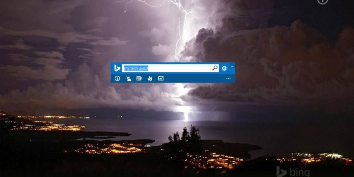 1366x768 Set Bing daily image as desktop wallpaper in Windows 10