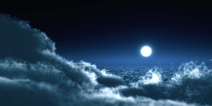 2560x1600 2560x1600 Moon & Stunning Cloud Sea desktop PC and Mac wallpaper