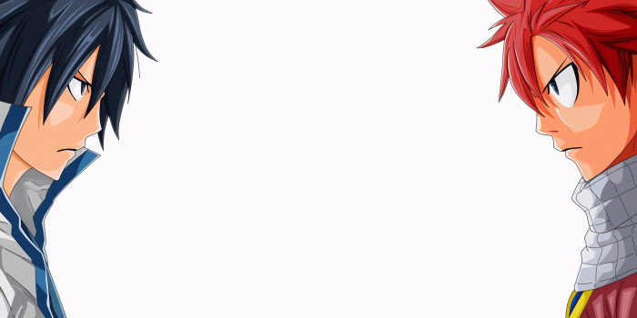 1920x1080 Download 1920x1080 Natsu Dragneel, Gray Fullbuster, Fairy Tail