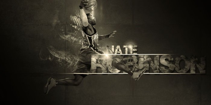 1600x1200 Nate Robinson Knicks Dunk Wallpaper | Basketball Wallpapers at