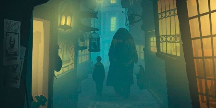 875x1238 Harry Potter & Hagrid by Ape meets Girl [Kevin M. Wilson] | Harry