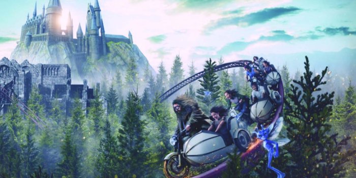 1680x1050 Harry Potter World Hagrid Ride: Universal Studios Unveils A New Ride
