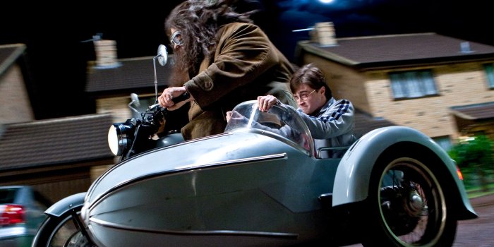 1800x1200 Harry Potter and Hagrid Desktop Wallpaper