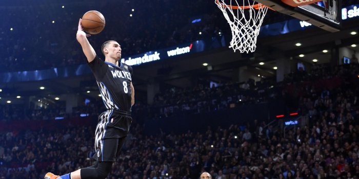 3072x2048 Zach LaVine Wins 2016 NBA Slam Dunk Contest: Scores, Highlights and
