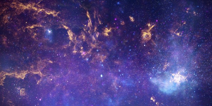 3440x1440 Purple and black Galaxy HD wallpaper | Wallpaper Flare