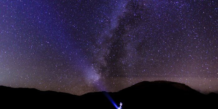 5268x3282 black and purple starry sky free image | Peakpx