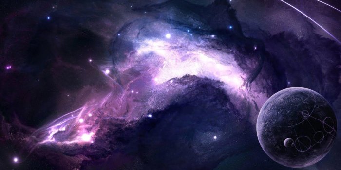 1920x1200 Purple Galaxy Wallpapers