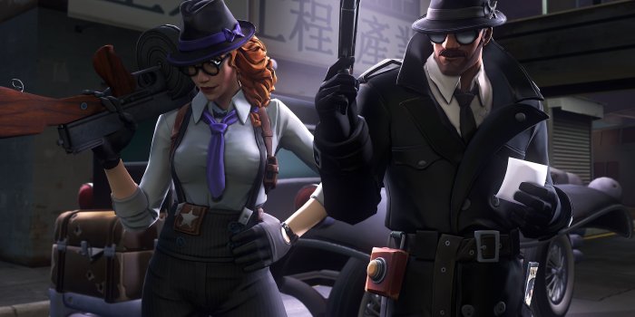 3840x2160 GUMSHOE AND NOIR FORTNITE BATTLE ROYALE | Fortnite in 2019 | Gaming