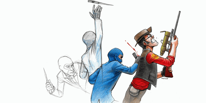 1920x1080 The Art of the Assassination : tf2