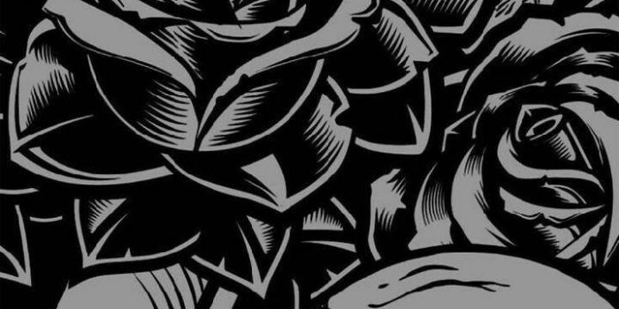 720x1280 Skull With Roses Wallpaper