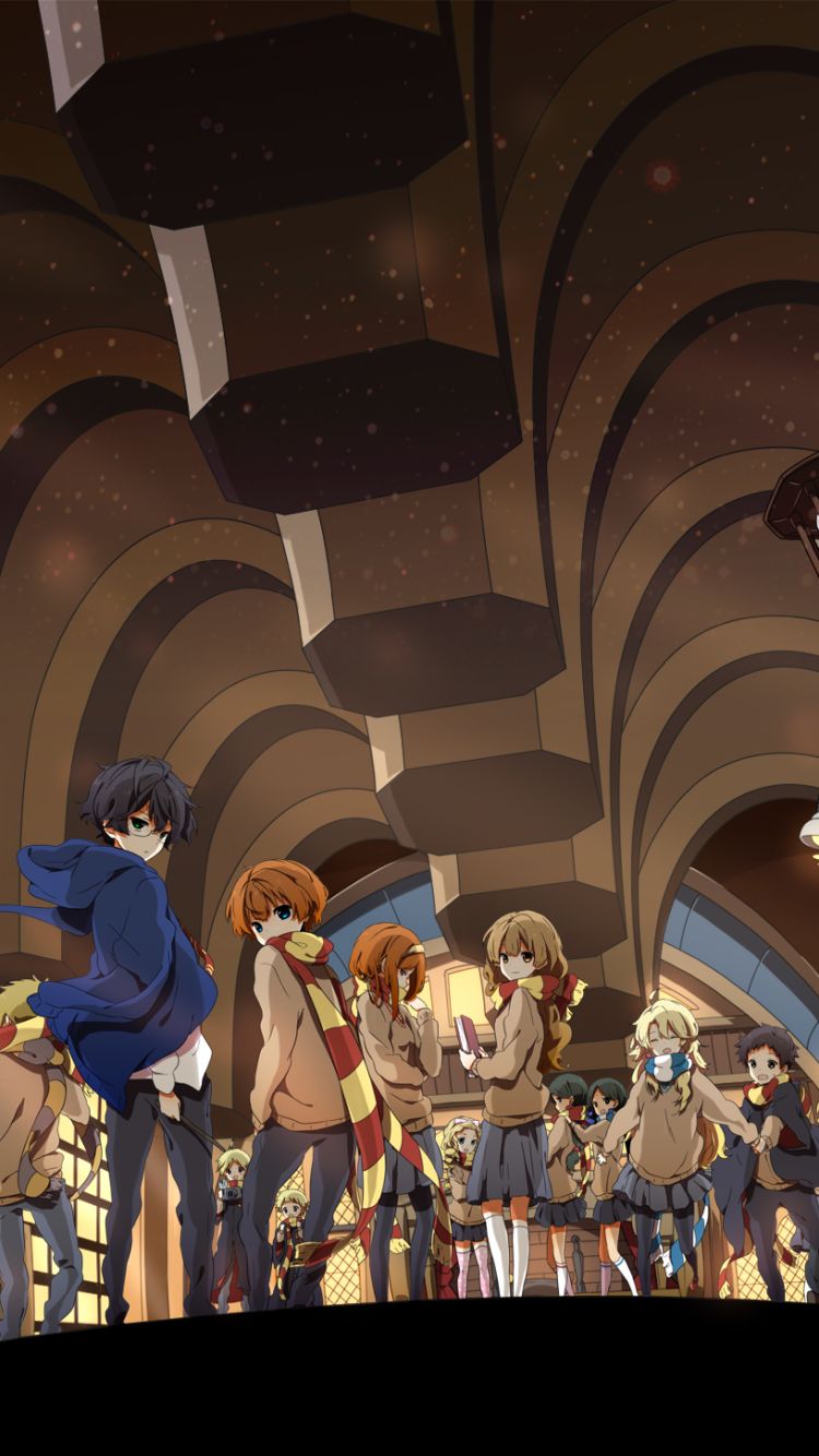 750x1334 Anime / Harry Potter Mobile Wallpaper - Harry Potter Anime Wallpaper