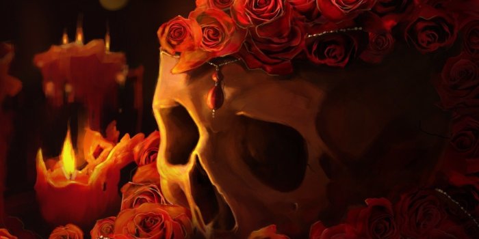 1920x1200 Fire Skull Wallpapers (70+ background pictures)